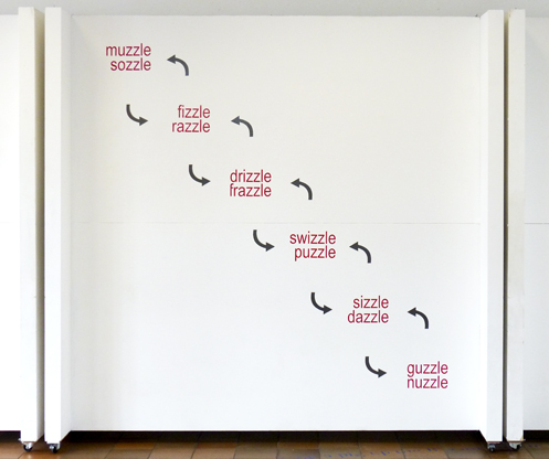 Philip Bradshaw, Installation view, zuzzles, Exhibition of Works 2018